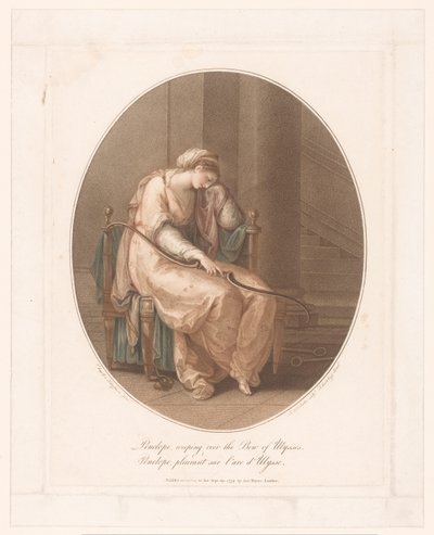Pénélope pleurant avec l