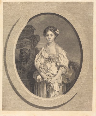 La cruche cassée - Jean Massard after Jean Baptiste Greuze