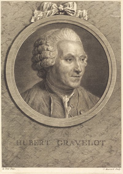 Hubert Gravelot - Jean Massard after Maurice Quentin de La Tour
