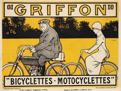 Griffon Bicyclettes Motocyclettes, vers 1905 - Jean Matet