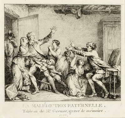 La malédiction paternelle - Jean Michel Moreau