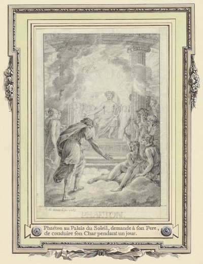 Phaéton au Palais du Soleil ... - Jean Michel Moreau