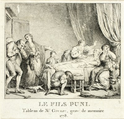 Le fils puni - Jean Michel Moreau