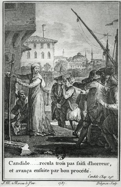 Candide... recula de trois pas saisi d
