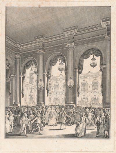 Le bal masqué - Fête donnée à l