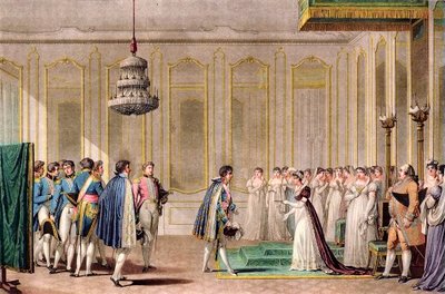 Proposition de mariage par procuration de Napoléon présentée à l