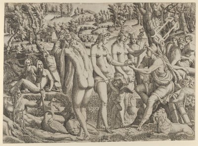 Le Jugement de Pâris, 1535-55 - Jean Mignon