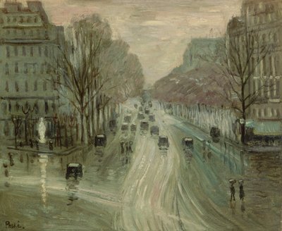 Paris sous la neige - Jean Misceslas Peske