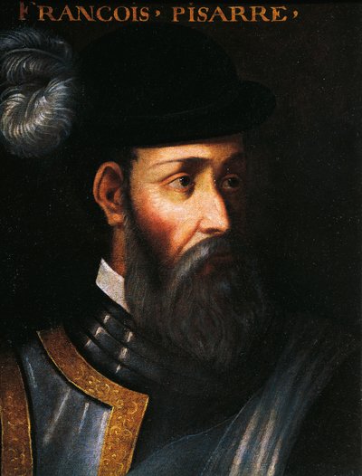 Portrait de Francisco Pizarro (Trujillo, Espagne) - Jean Monier or Mosnier