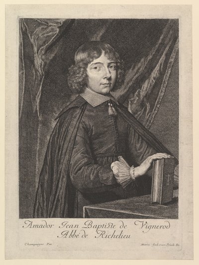 Amador Jean-Baptiste de Vignerod, abbé de Richelieu - Jean Morin