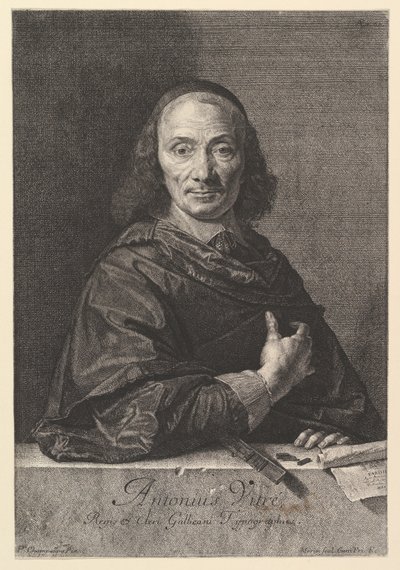 Antoine Vitre, typographe du roi - Jean Morin