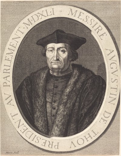 Augustin de Thou - Jean Morin