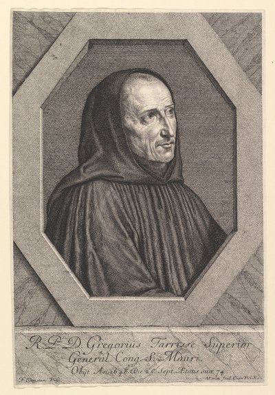 Dom Grégoire Tarrisse, supérieur général de la Congrégation de Saint-Maur - Jean Morin