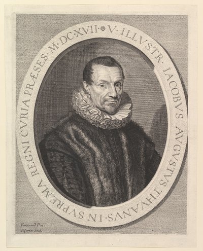 Jacques-Auguste de Thou, premier président au Parlement - Jean Morin
