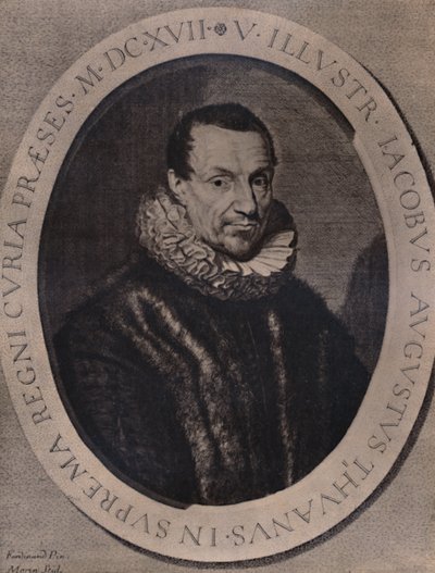 Jacques Auguste de Thou, historien et collectionneur de livres français - Jean Morin