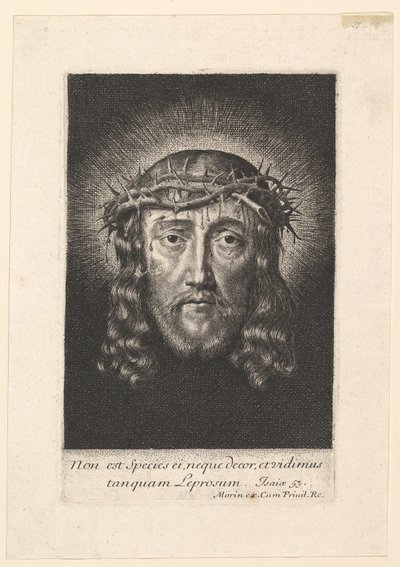 La sainte face couronnée d