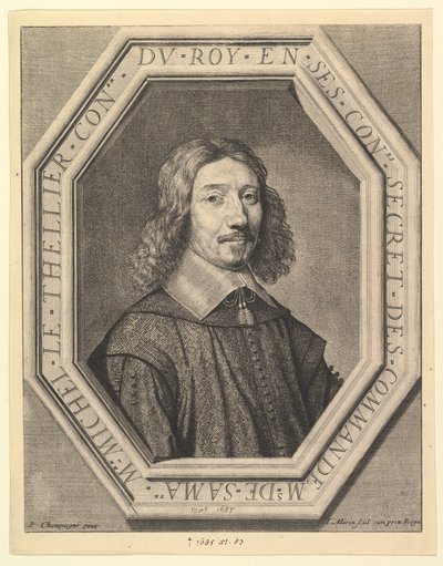 Michel Le Tellier, conseiller du roi - Jean Morin