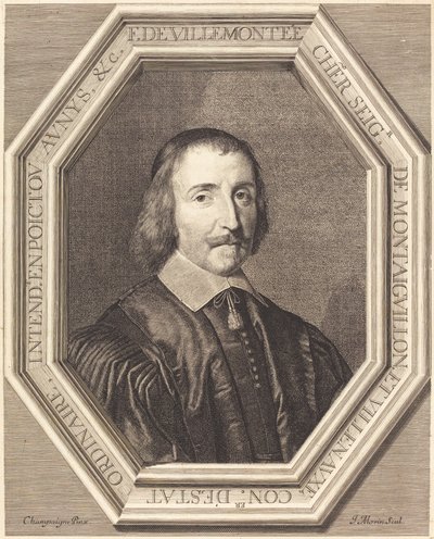 François de Villemontee - Jean Morin after Philippe de Champaigne