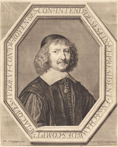 Jacques Tuboeuf - Jean Morin after Philippe de Champaigne