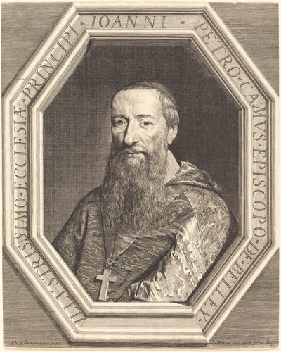 Jean Pierre Camus - Jean Morin after Philippe de Champaigne