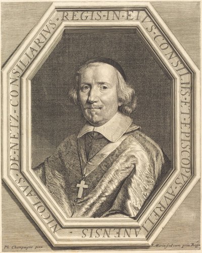 Nicolas de Netz - Jean Morin after Philippe de Champaigne