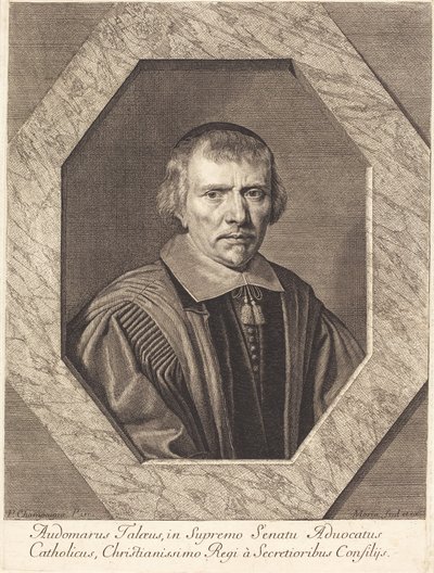 Omer Talon - Jean Morin after Philippe de Champaigne