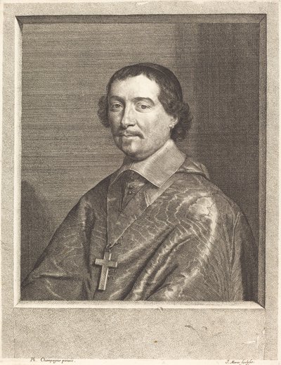 Pierre Berthier - Jean Morin after Philippe de Champaigne