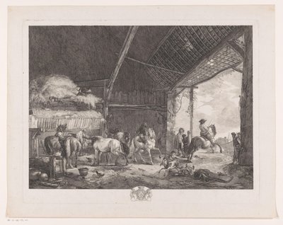 Figures et chevaux dans l