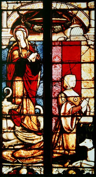 Portrait de la donatrice, Marguerite d