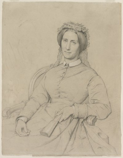 Madame Hippolyte Flandrin (Aimée Ancelot) - Jean Paul Flandrin