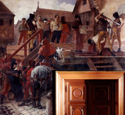 Exécution de Jean Desmartes, 1383 début 20e siècle - Jean Paul Laurens