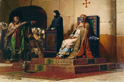 Pape Formose et Étienne VII - Jean Paul Laurens