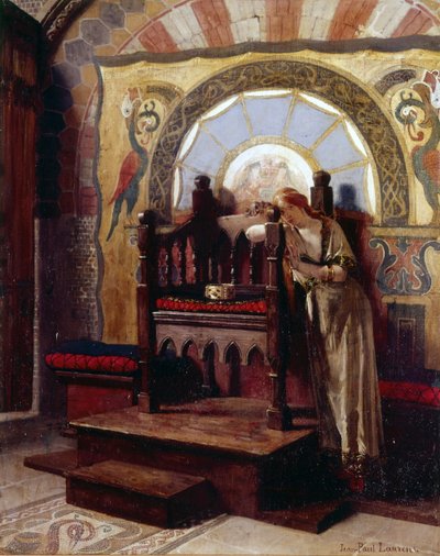 Le Trône du dernier Carolingien - Jean Paul Laurens