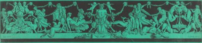 Une bacchanale avec des figures égyptiennes et classiques - Jean Philippe Guy le Gentil, Comte de Paroy, after Charles Monnet
