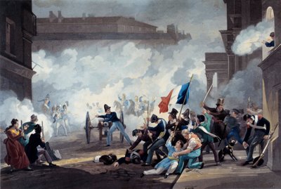 Révolution de 1830 : Un étudiant de l