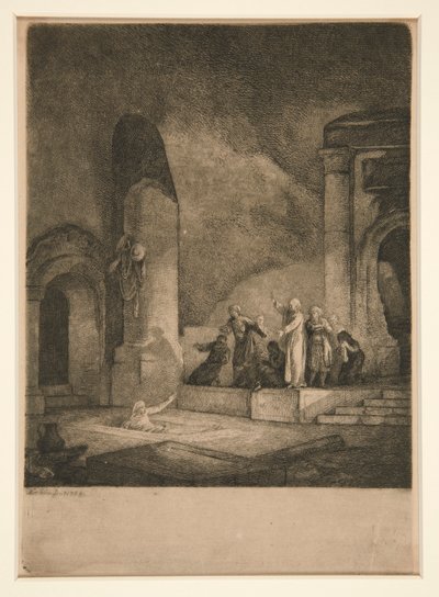 La résurrection de Lazare - Jean Pierre Norblin