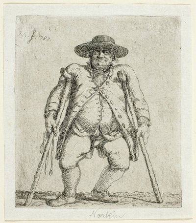 Mendiant - Jean Pierre Norblin de La Gourdaine