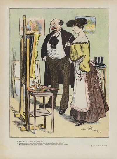 Illustration pour Le Rire - Jean Plumet