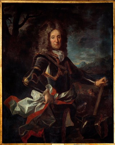 Portrait de Charles Henri de Lorraine, Prince de Vaudémont (1649-1723) fils de Charles IV - Jean Ranc