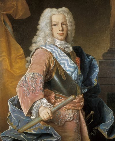 Portrait de Fernando VI. vers 1734 - Jean Ranc