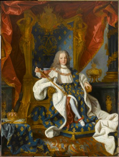Portrait de Louis XV, roi de France, à l