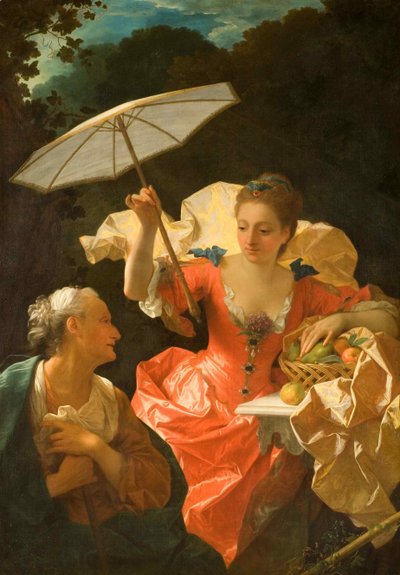 Vertumne et Pomone, vers 1710-1722 - Jean Ranc
