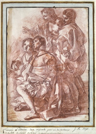 Christophe Colomb débarquant en Amérique, vers 1760-1770 - Jean Robert Ango