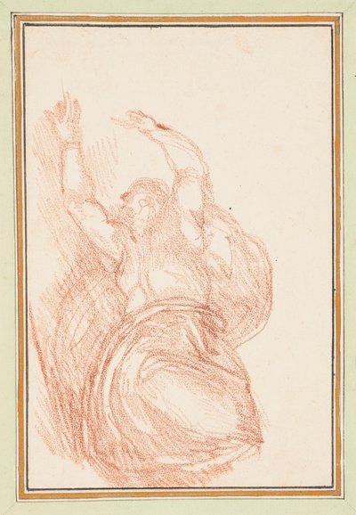 Dieu séparant la lumière des ténèbres, du plafond de la chapelle Sixtine par Michel-Ange - Jean Robert Ango