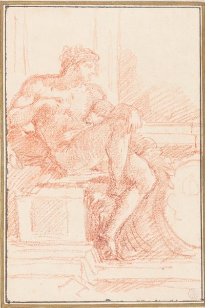 Ignudo du plafond de la chapelle Sixtine - Jean Robert Ango