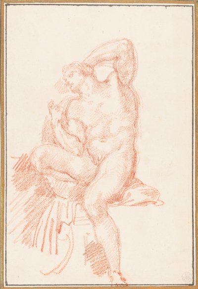 Ignudo du Plafond de la Chapelle Sixtine - Jean Robert Ango