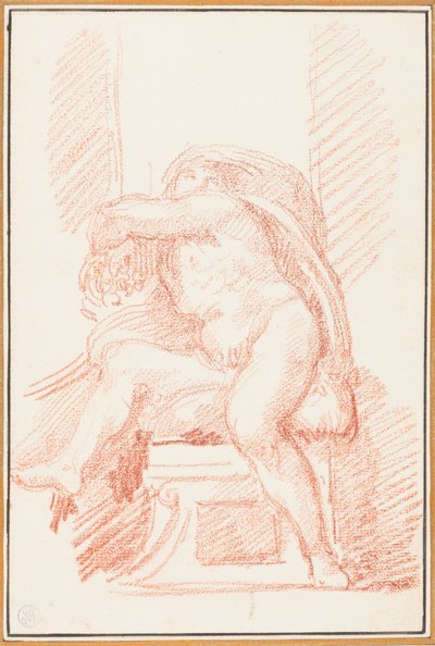 Ignudo du plafond de la chapelle Sixtine - Jean Robert Ango