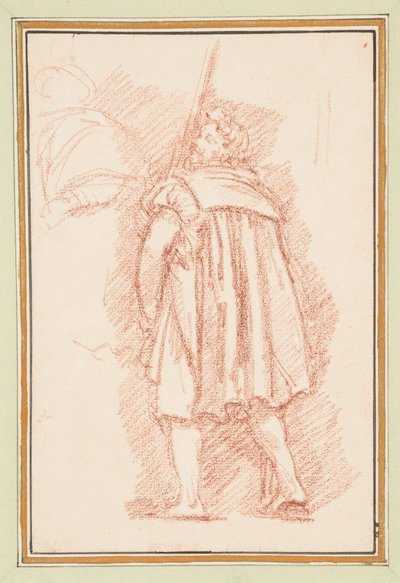 Figure masculine en costume de la Renaissance - Jean Robert Ango