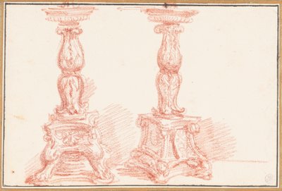 Étude de candélabres - Jean Robert Ango