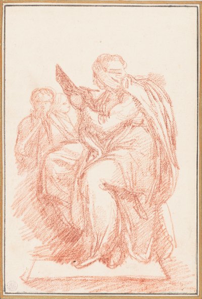 La Sibylle persane du plafond de la chapelle Sixtine - Jean Robert Ango